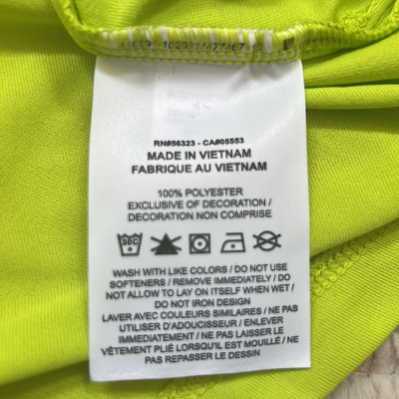 Nike Dri-fit Elastika Tank women’s training top in atomic green NWT Size Small - Picture 16 of 16